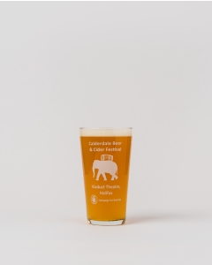 CONICAL 12OZ BEER GLASS OVERSIZED HALF PINT BEER FESTIVAL GLASS CAMRA 