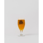 10oz dunkel beer glass - half pint stem glass branded